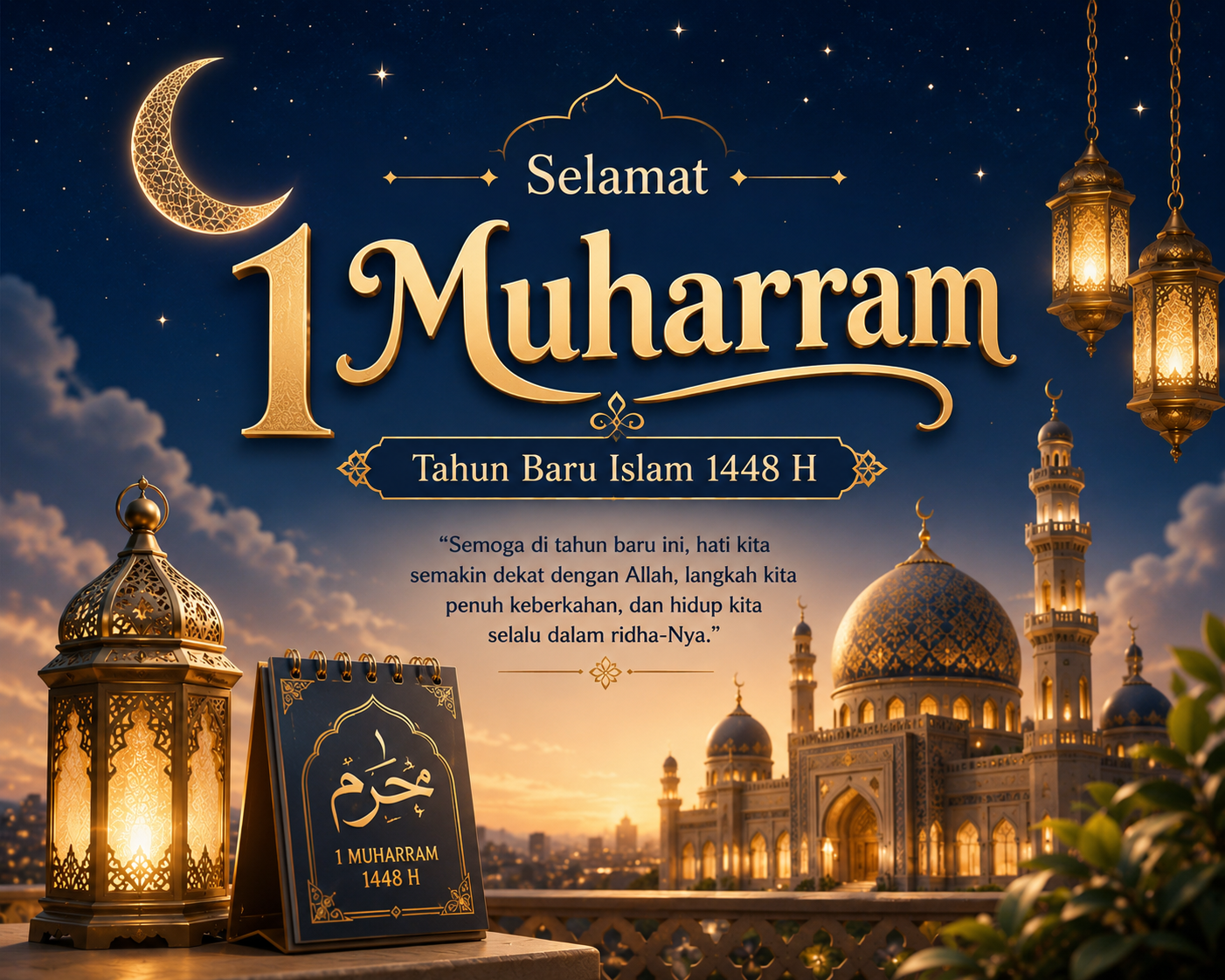 Muharram: Momentum Hijrah untuk Menebar Maslahat dan Menguatkan Umat